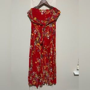 Floral free people palazzo pants